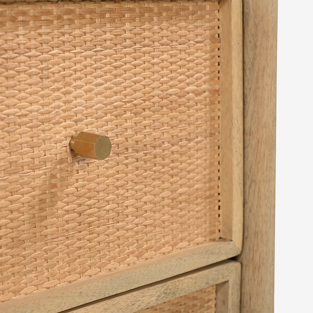 Suri 2 Drawer Side Table