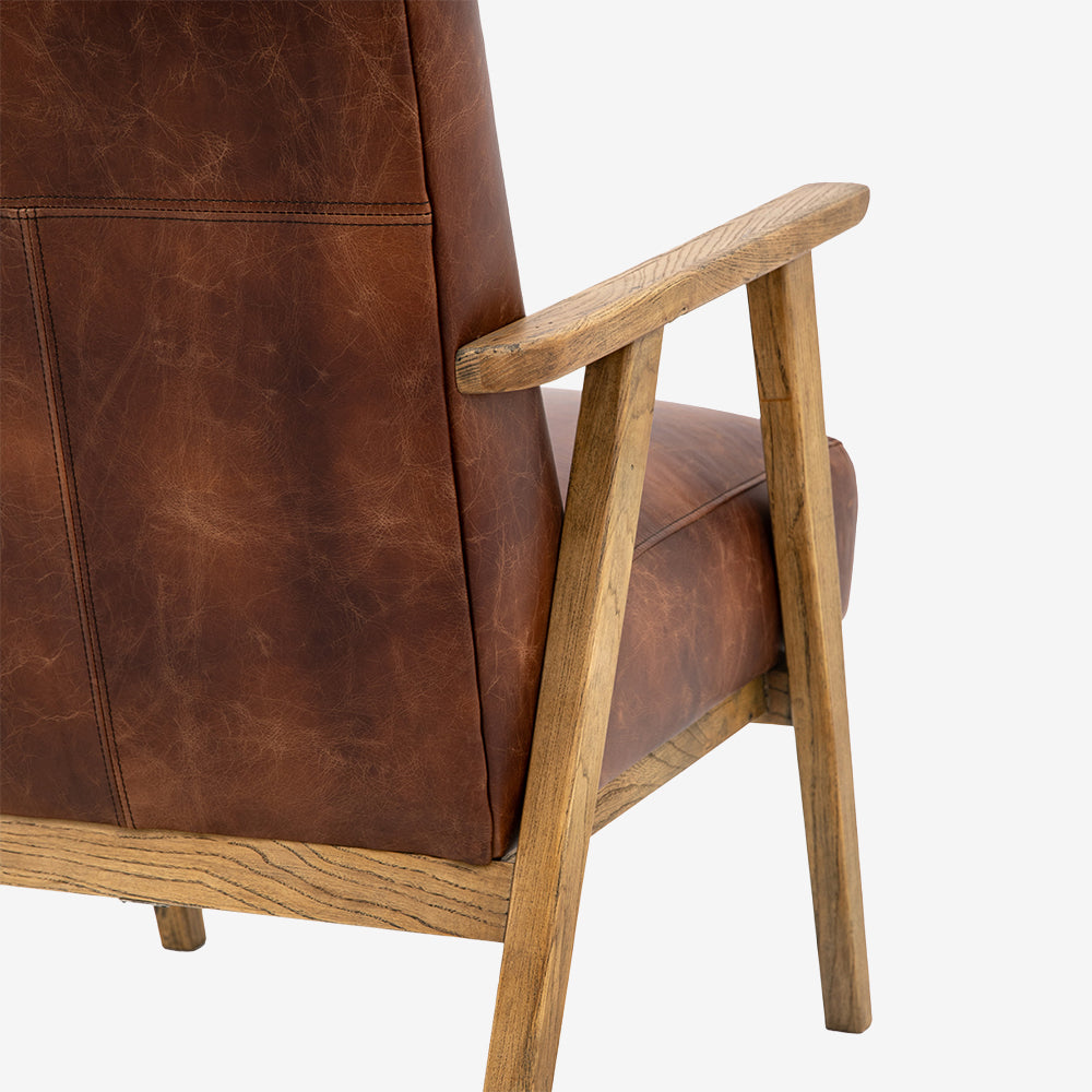 Emberton Armchair in Brown