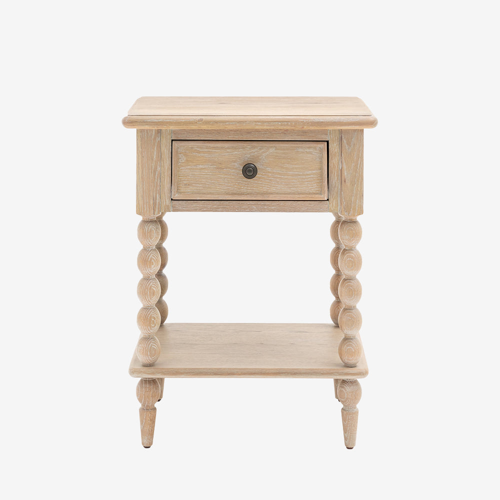 Newbury 1 Drawer Bedside Table