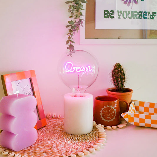 Dream LED Bulb Pink
