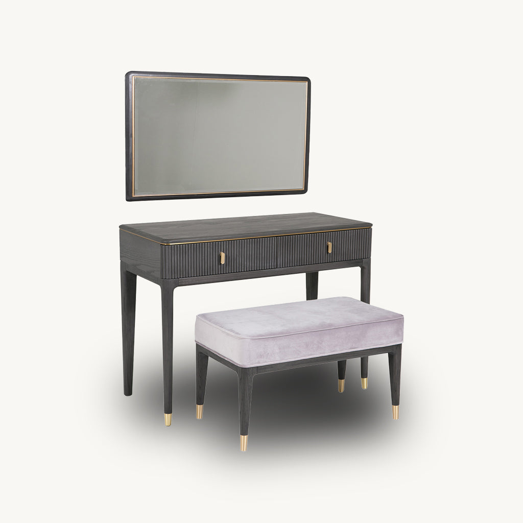 Dante Dressing Table in Black