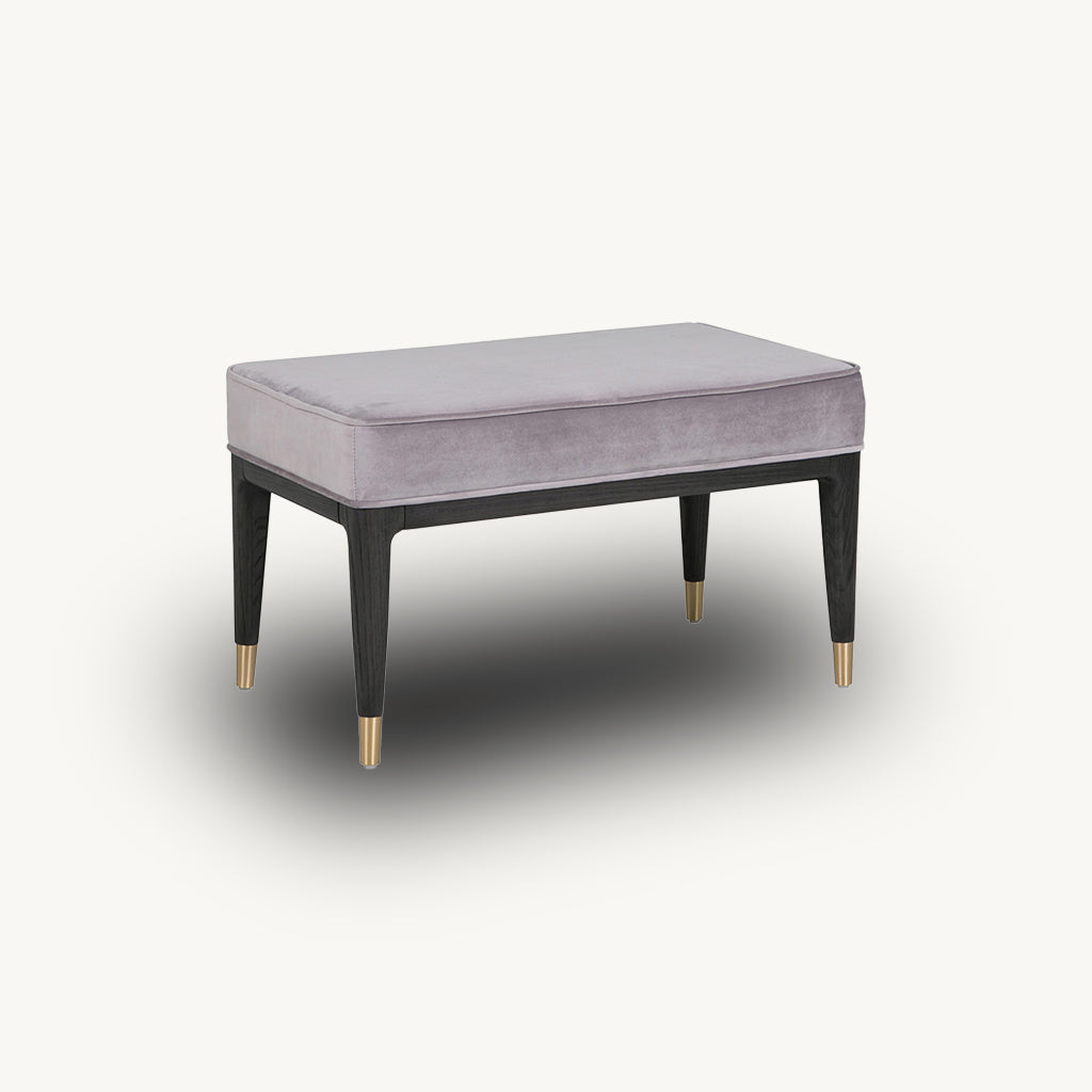 Dante Dressing Table Stool in Black