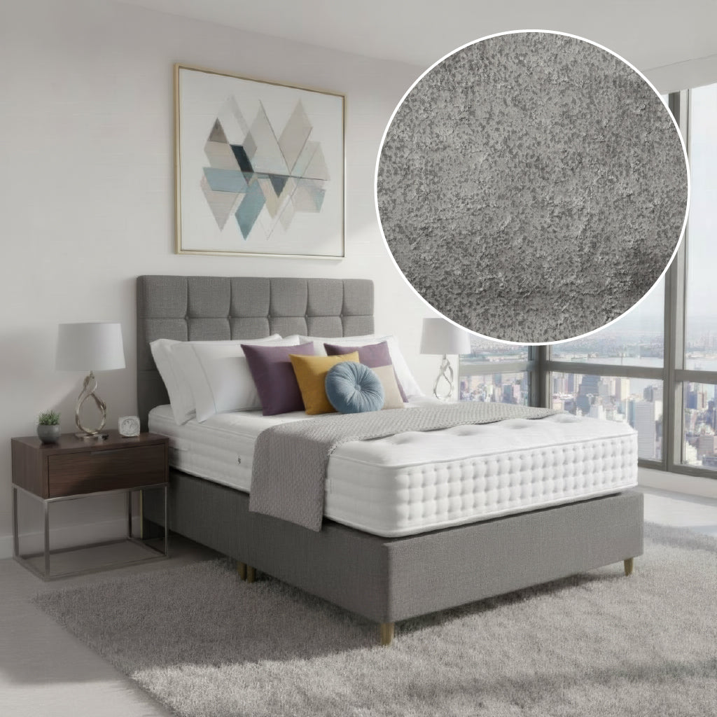 Arighi Bianchi Leg Bed Base in Dark Grey