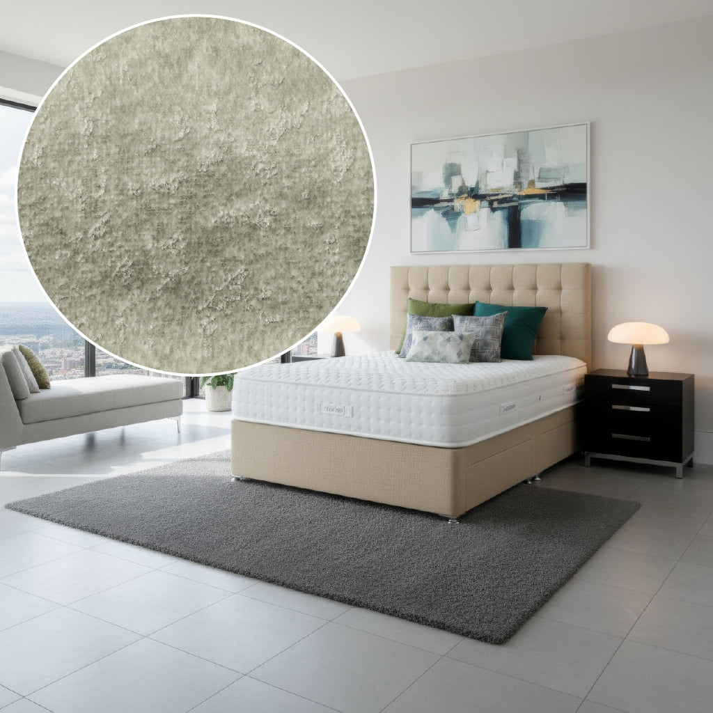 Arighi Bianchi 4 Drawer Stamford Bed in Beige