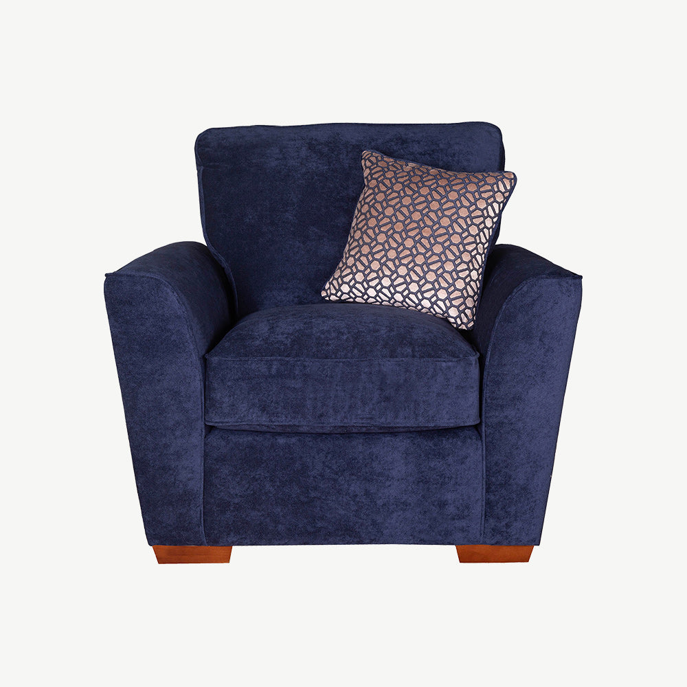 Orleans Armchair in Dark Blue