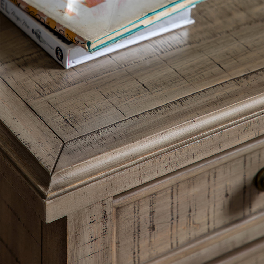 Cheviot 3 Drawer Bedside Table