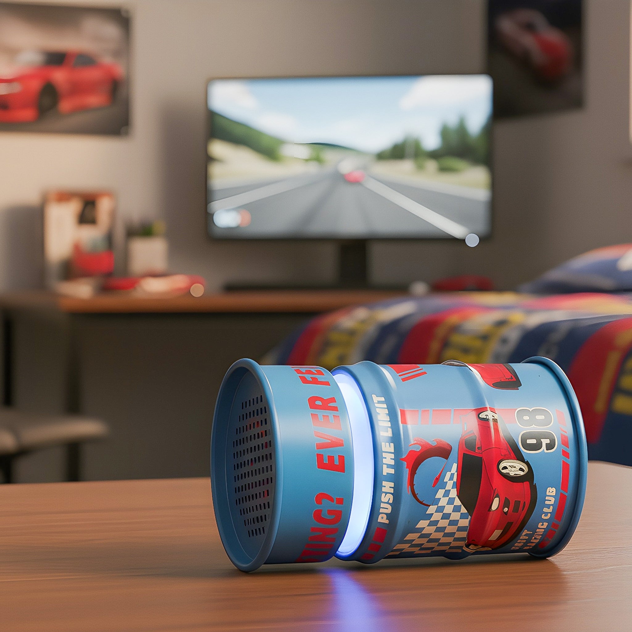 DrumBeat Bluetooth Speaker in Blue