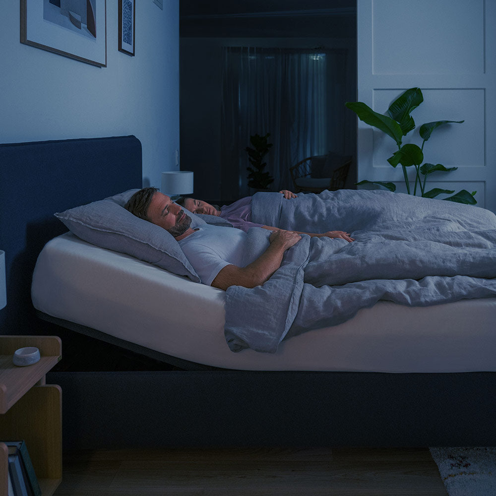 TEMPUR® Ergo Smart Base Bed & Luxury Headboard