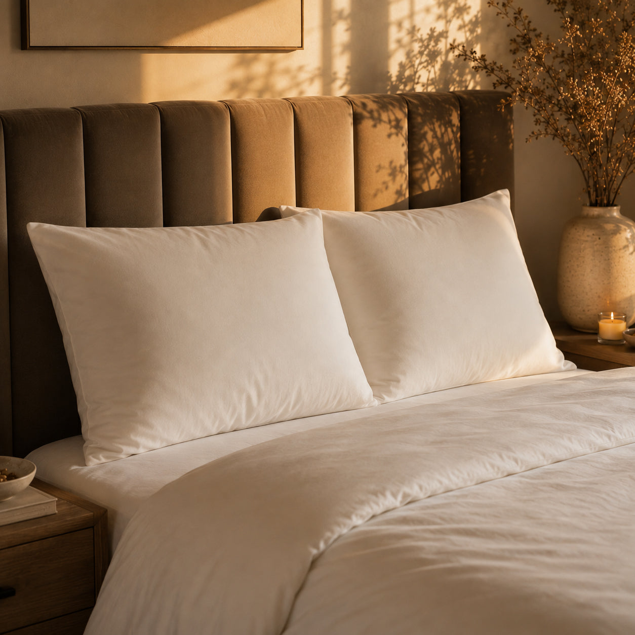 Set of 2 Feels Like Down Pillows