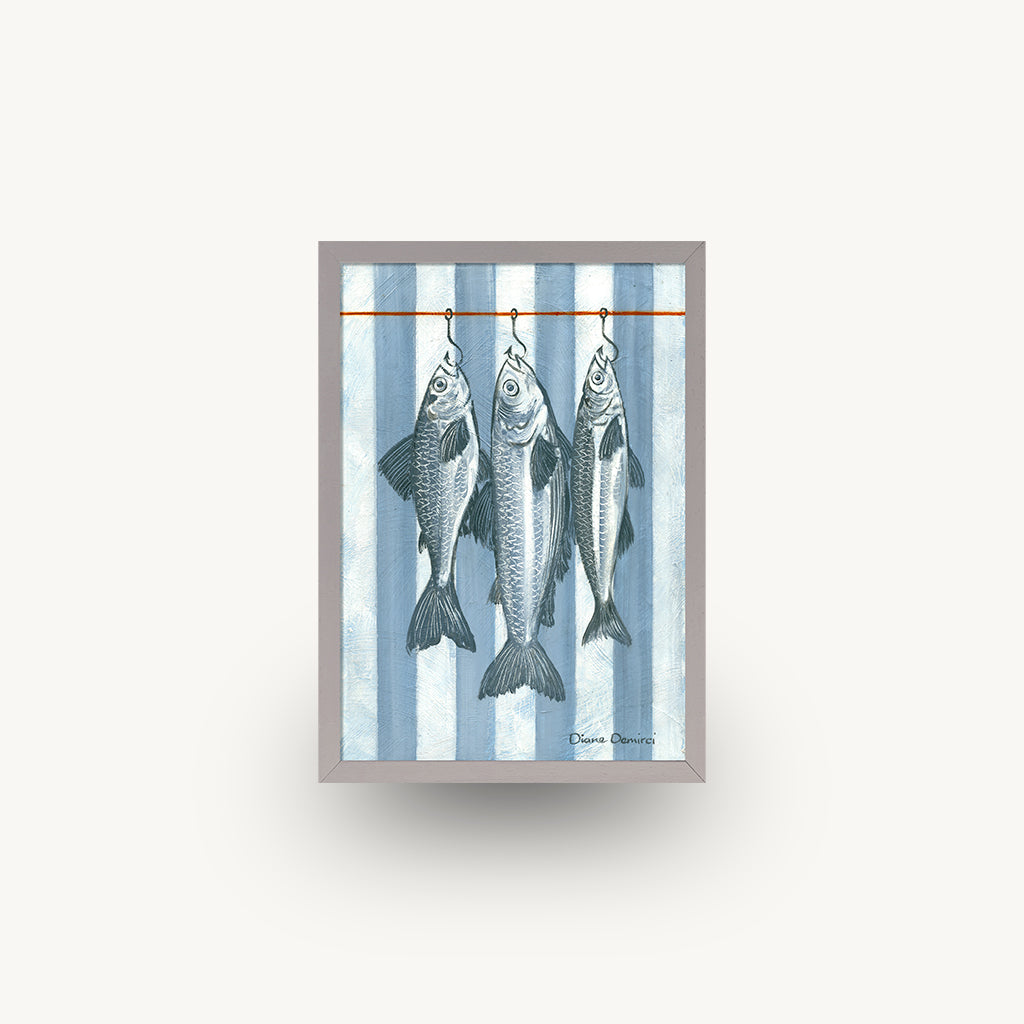 Fishy & Snappy II Framed Wall Art