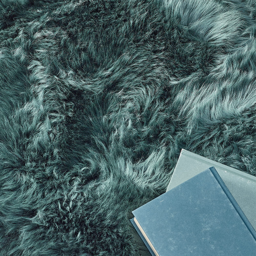 Australian Genuine Sheepskin Rug in Forest