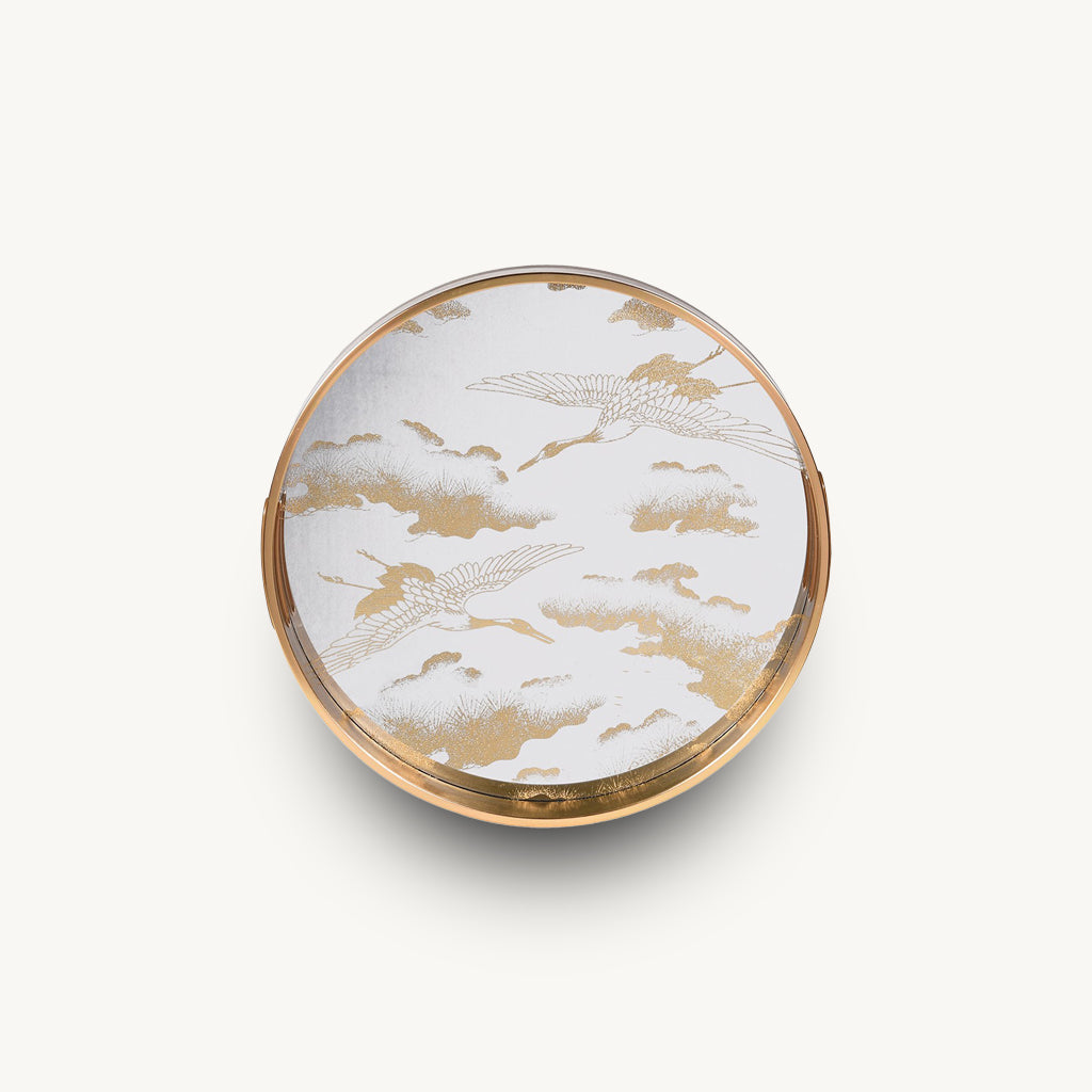 Golden Clouds Tray