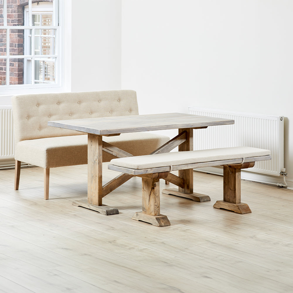 Grafton Bench in Cream