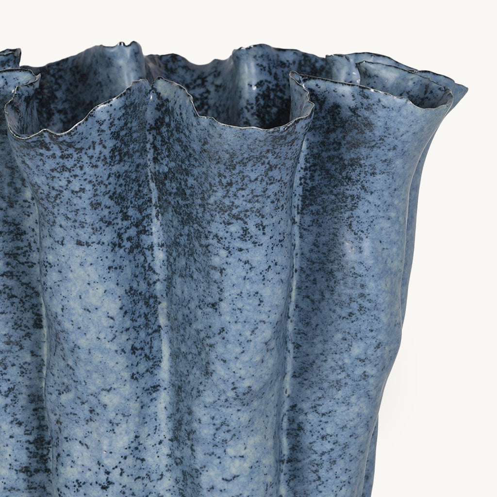 Handmade Sky Tubed Vase