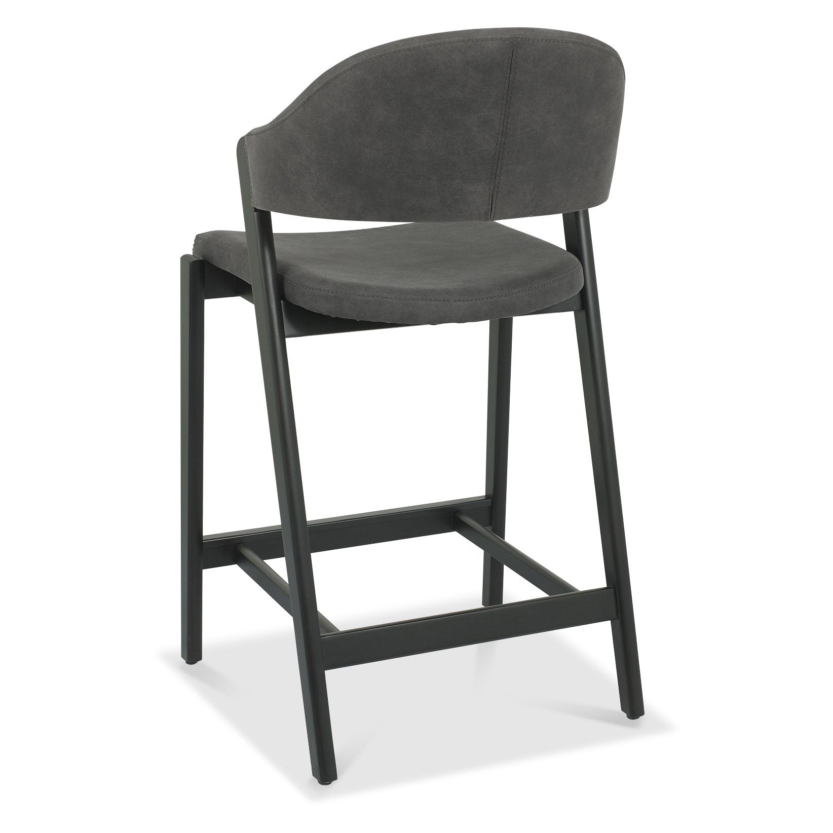 Highgate Peppercorn Barstool in Dark Grey