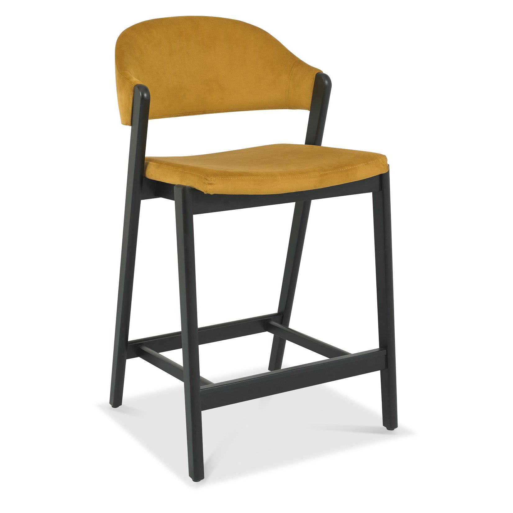 Highgate Peppercorn Barstool in Yellow