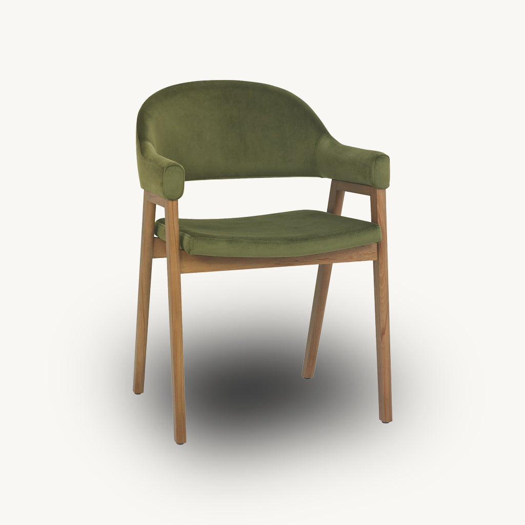 Highgate Rustic Oak Armchair