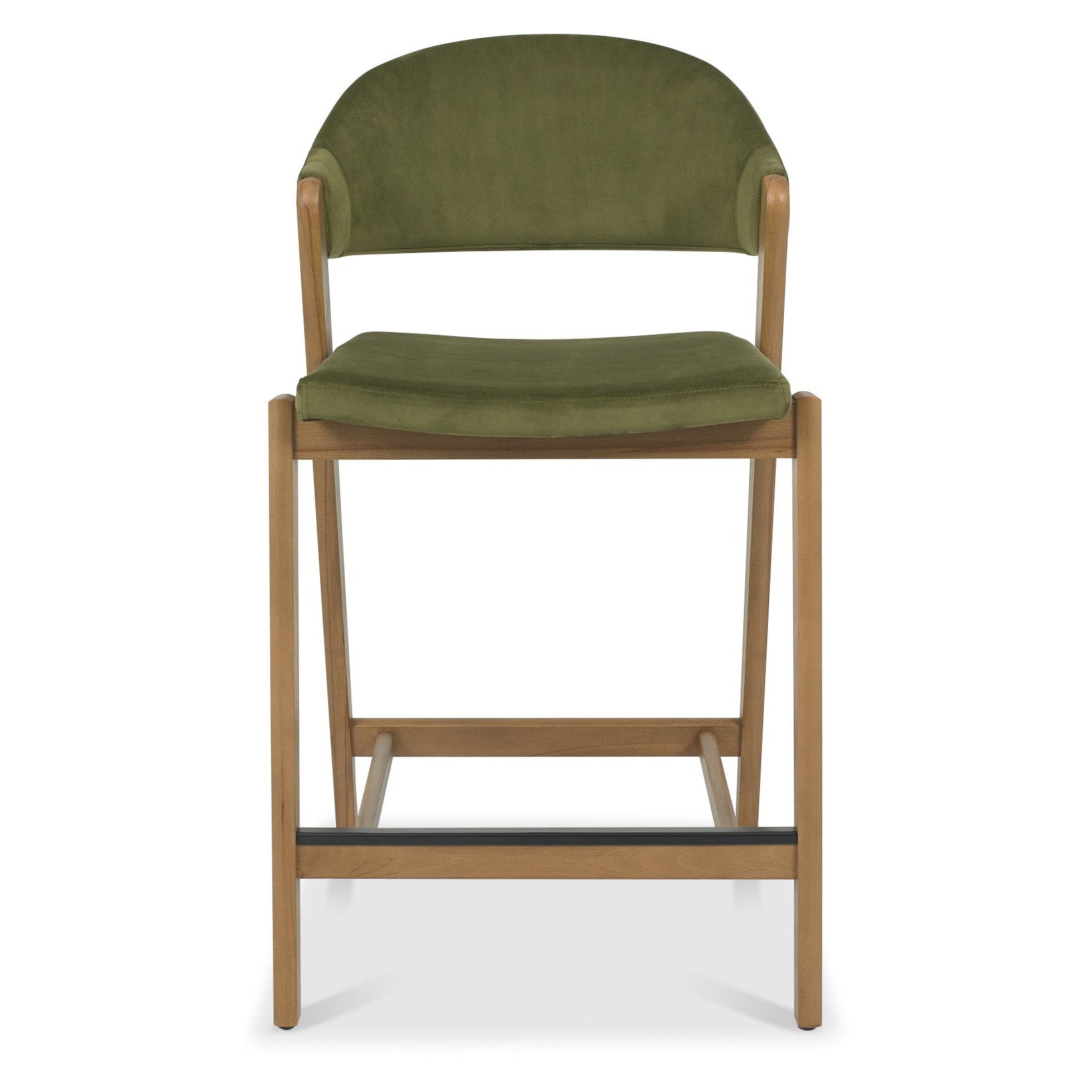 Highgate Rustic Oak Barstool in Brown