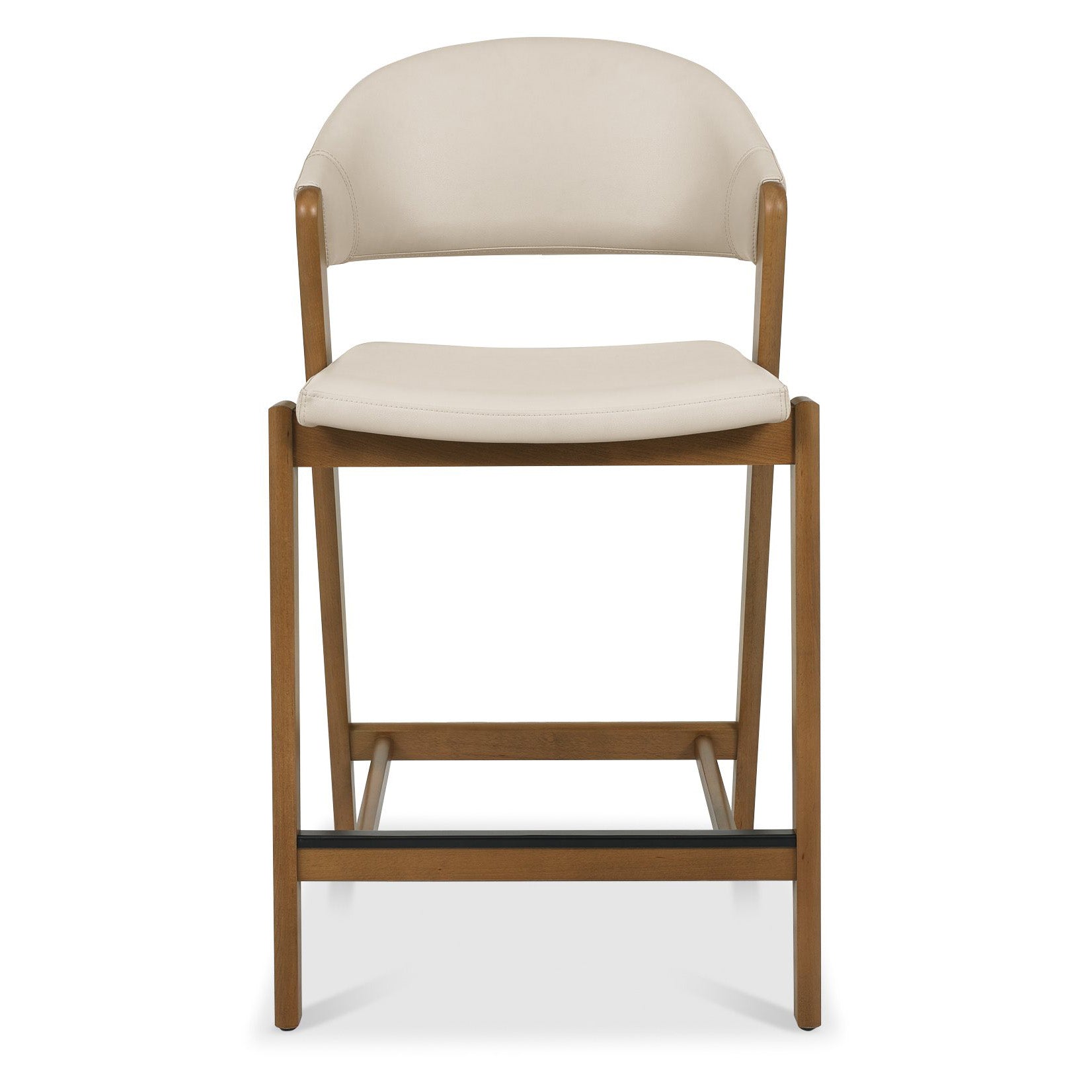 Highgate Rustic Oak Barstool in Light Grey
