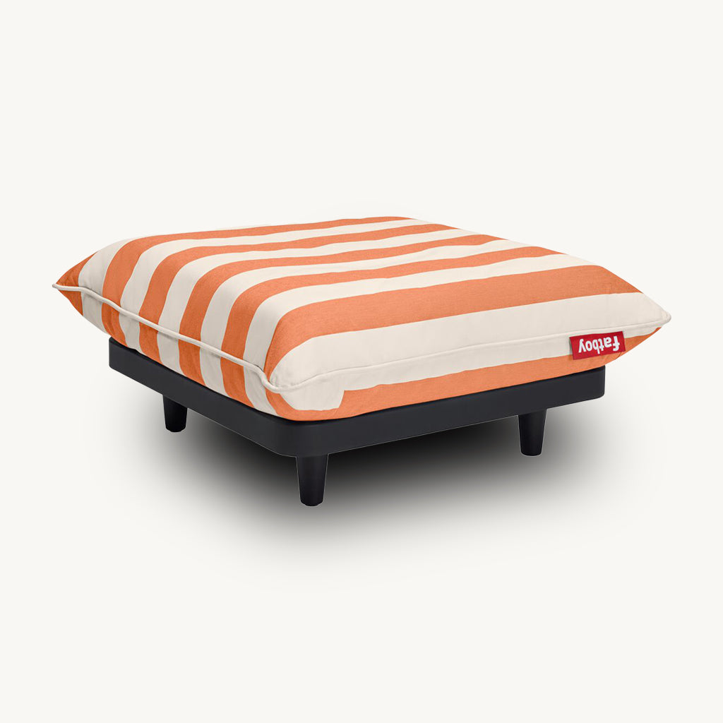 Paletti Hocker Stool in Orange