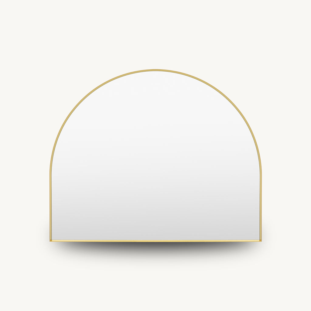 Bordeaux Over Mantle Mirror