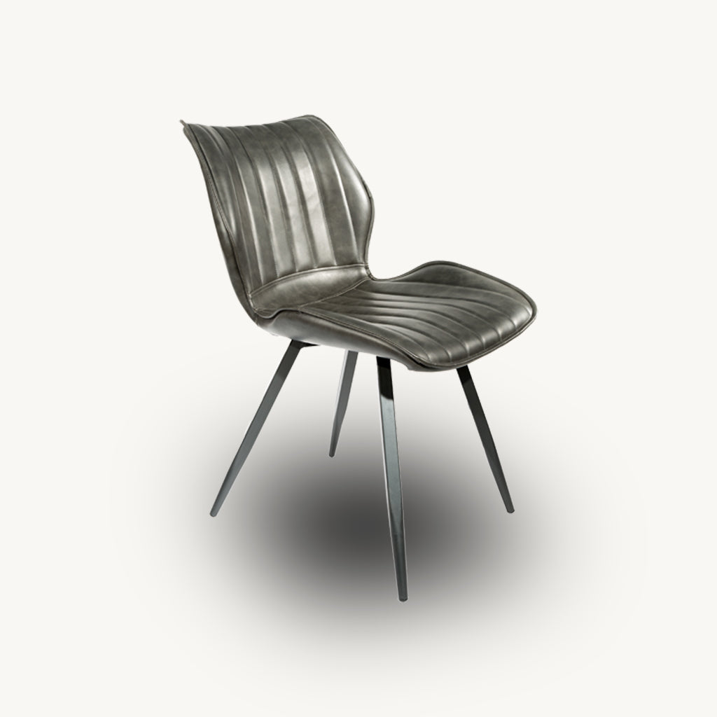 Hudson Vegan Leather Dining Chair
