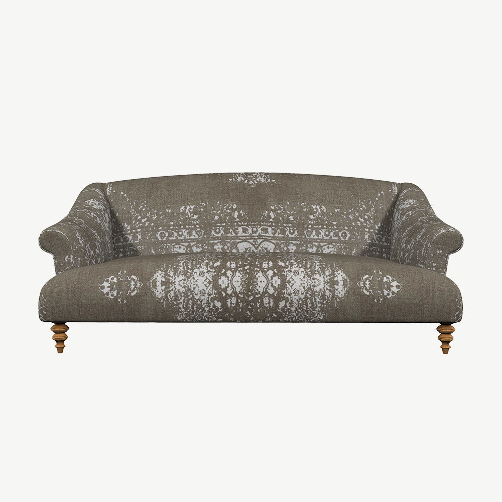 Jacaranda Midi Sofa in Bagru-Charcoal