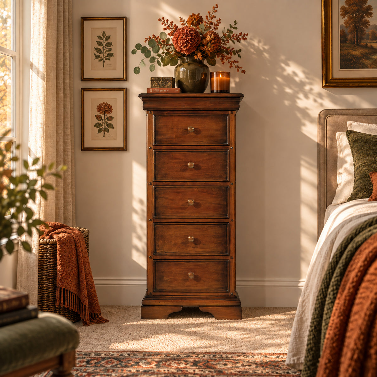 Kingston Narrow 6 Drawer Chest