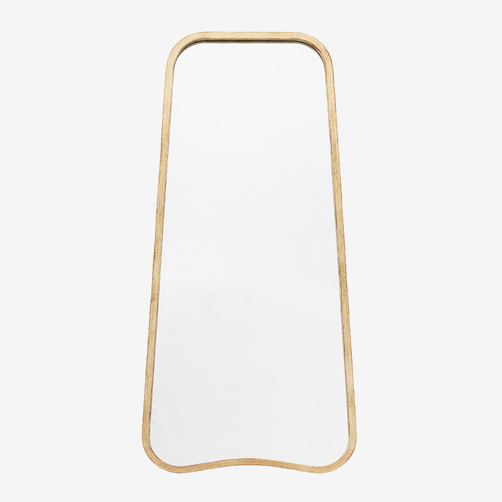 Kurva Gold Leaner Mirror
