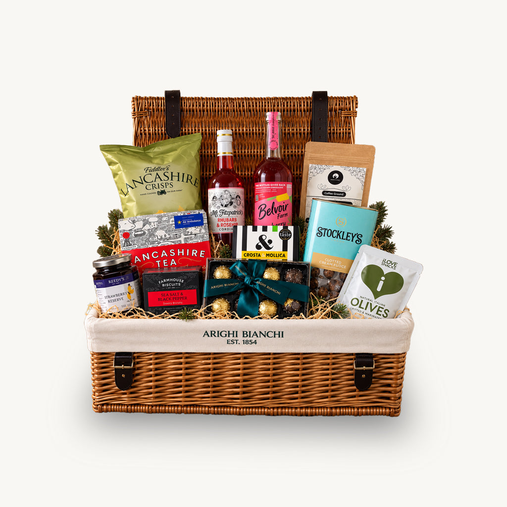 Arighi Bianchi Non-Alcoholic Large Wicker Hamper
