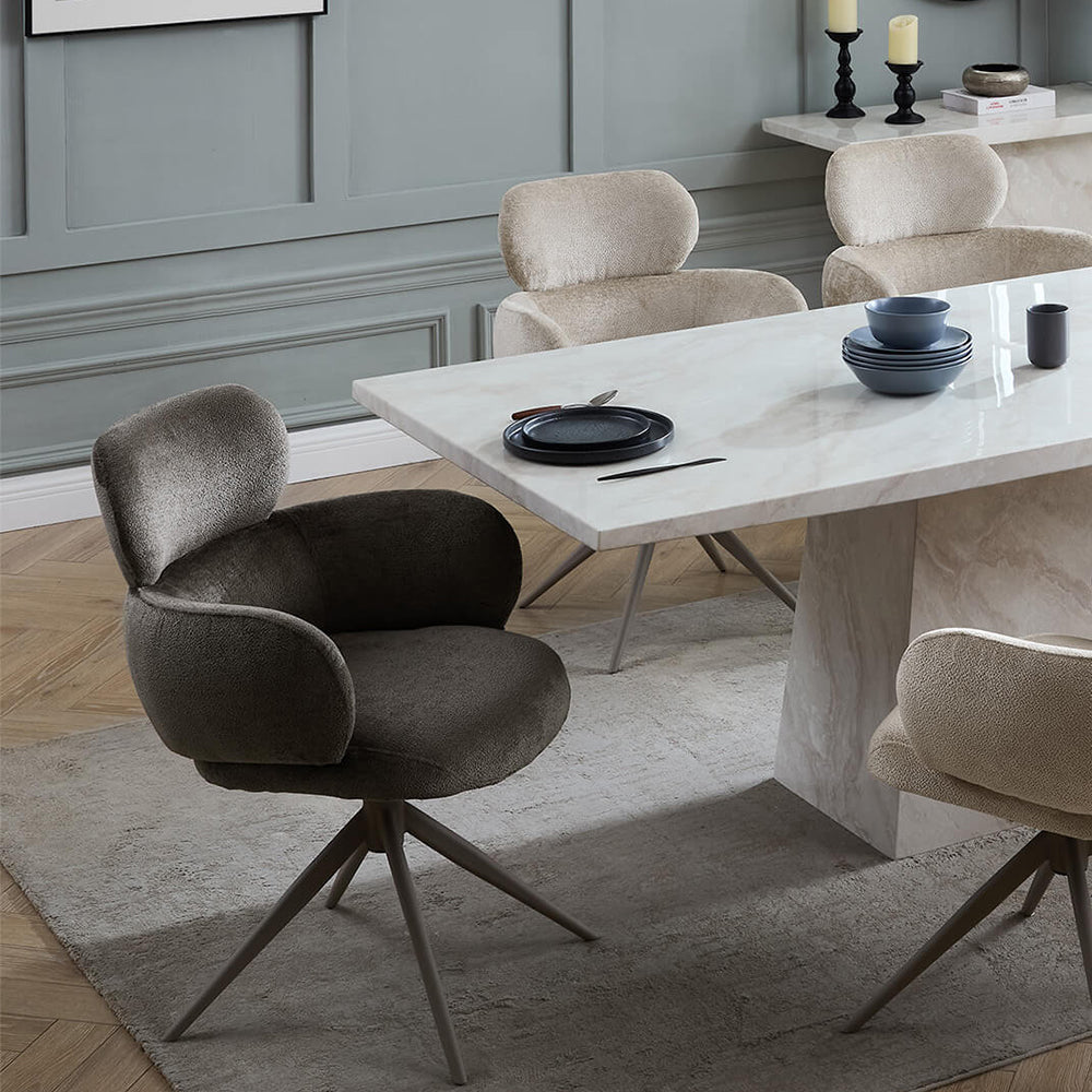 Malmo Dining Chair in Brown