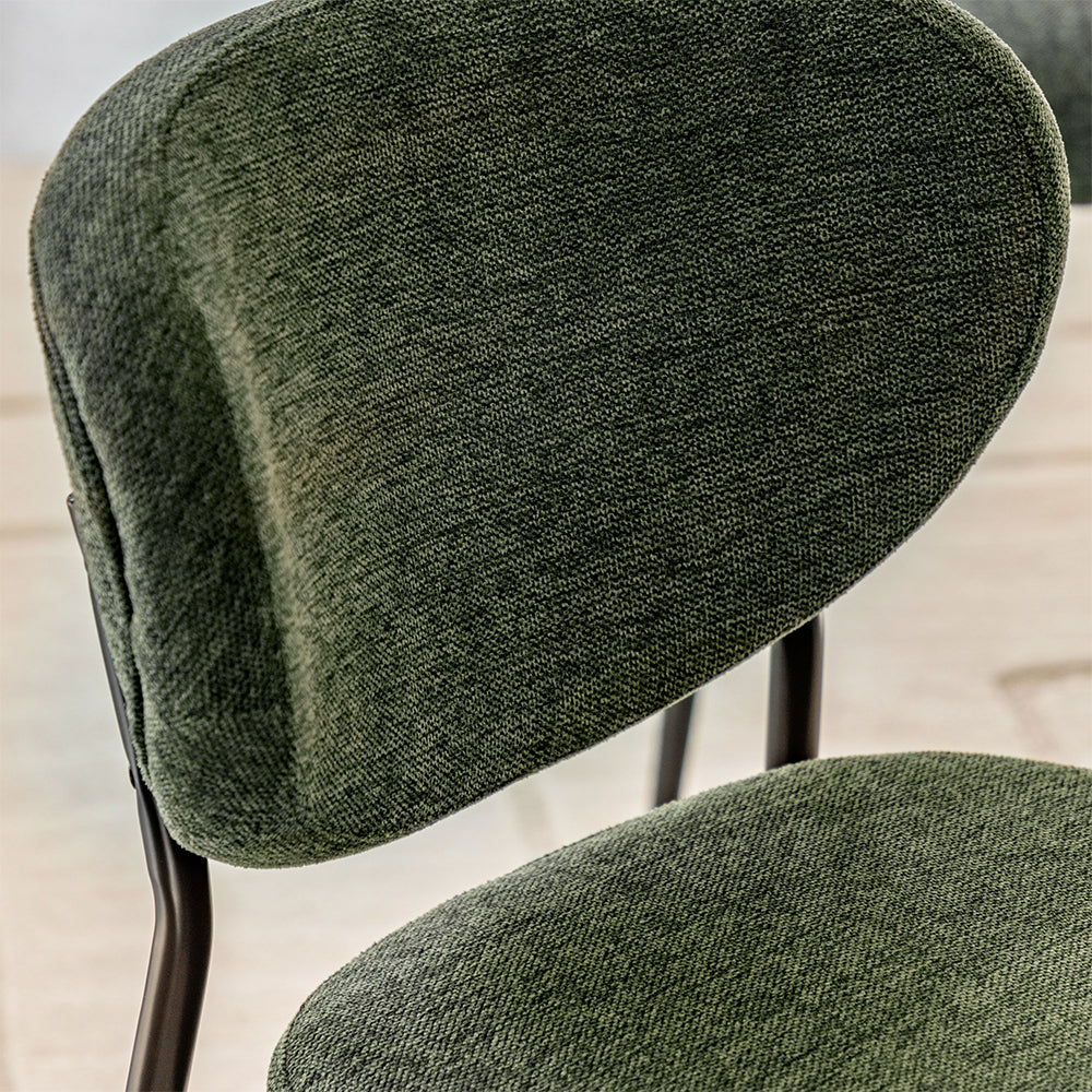 Haxton Dining Chair in Green