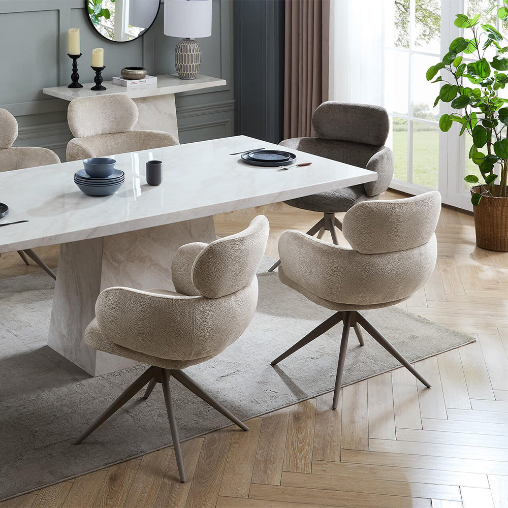 Malmo Dining Chair in Beige