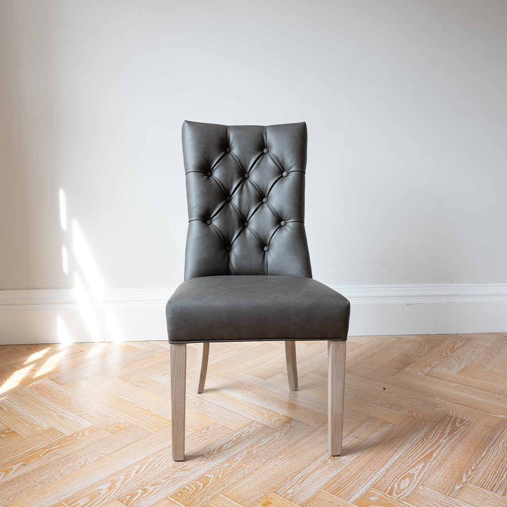 Poppy Dining Chair in Brown