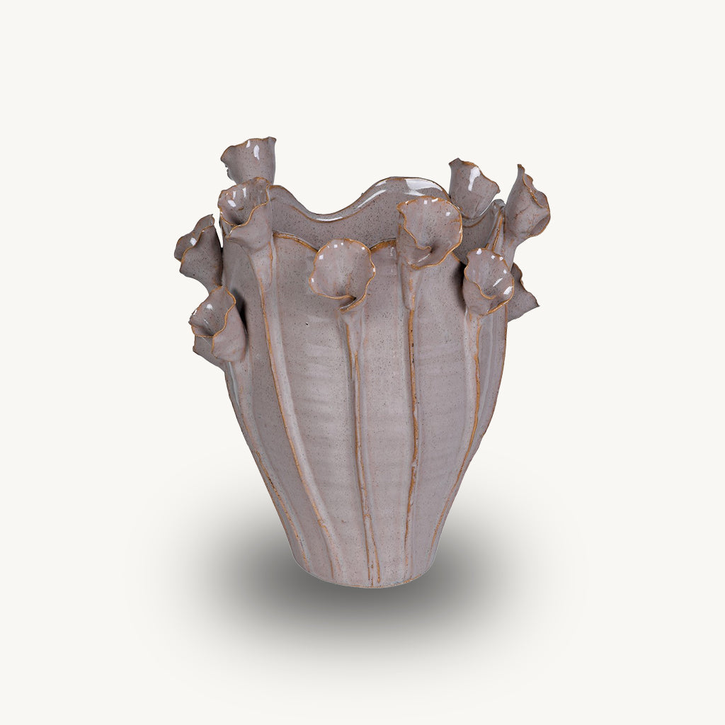 Lilac Lily Vase