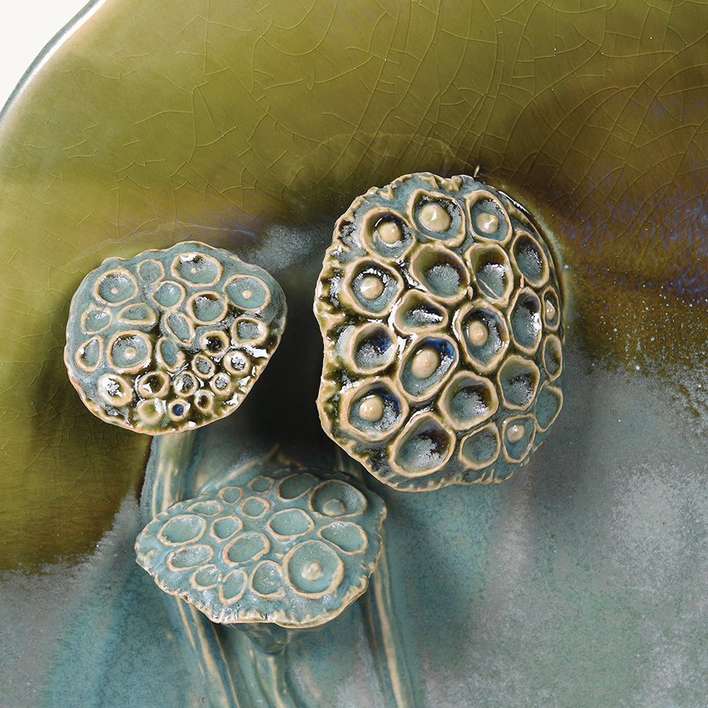 Lotus Seed Decorative Plate