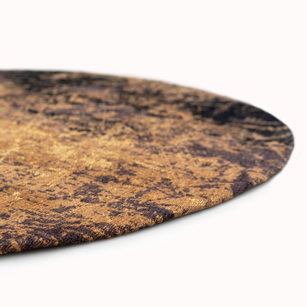 Mad Men Cracks Circle Rug