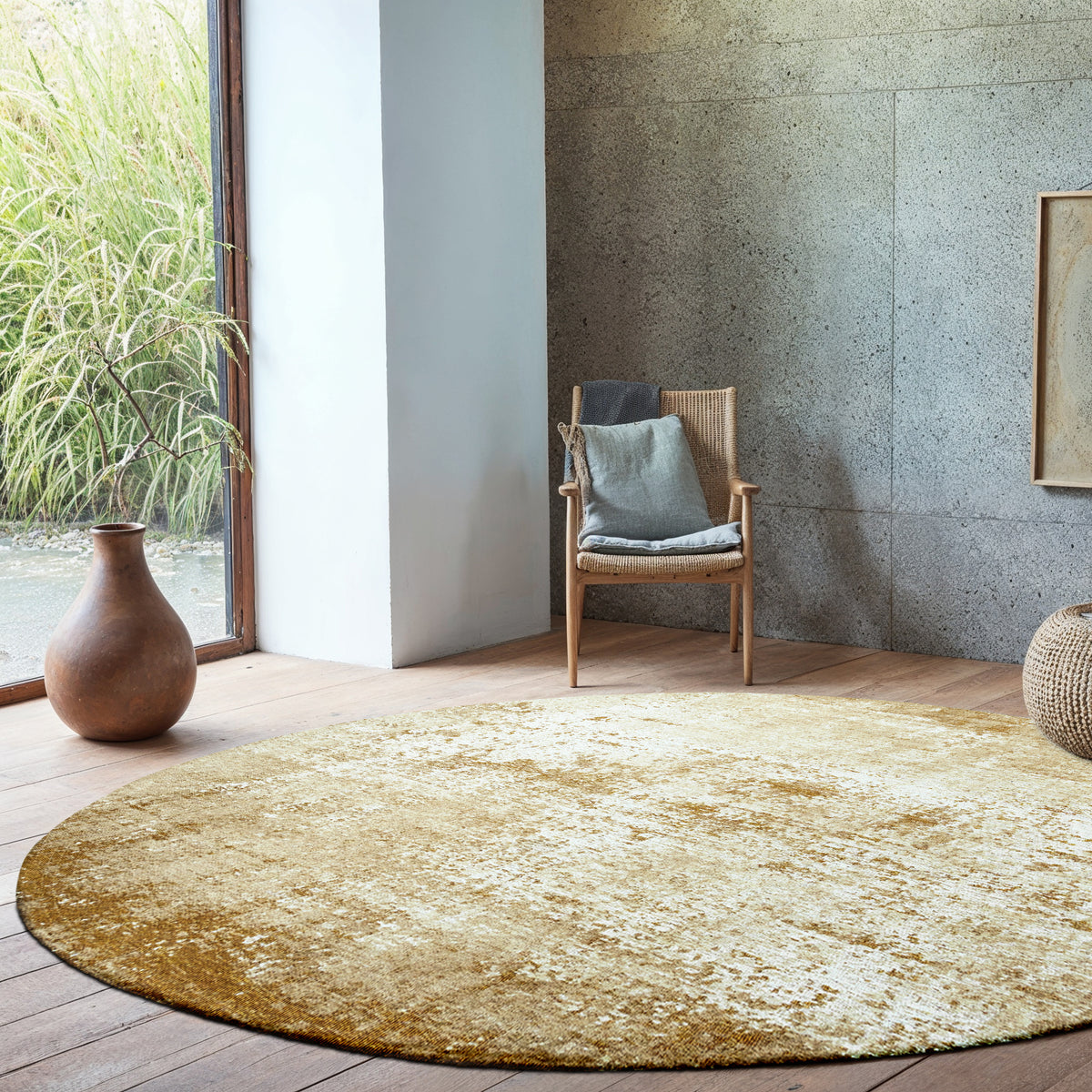 Mad Men Virgin Land Circle Rug