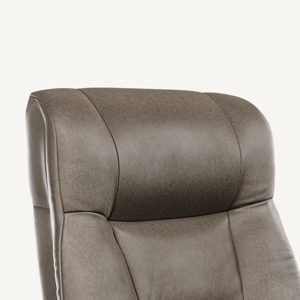 Martha Reclining Armchair in Brown