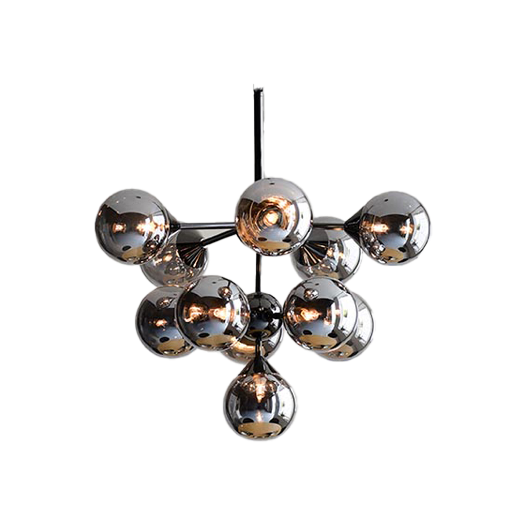 Magnus 11lt Black Pendant Light