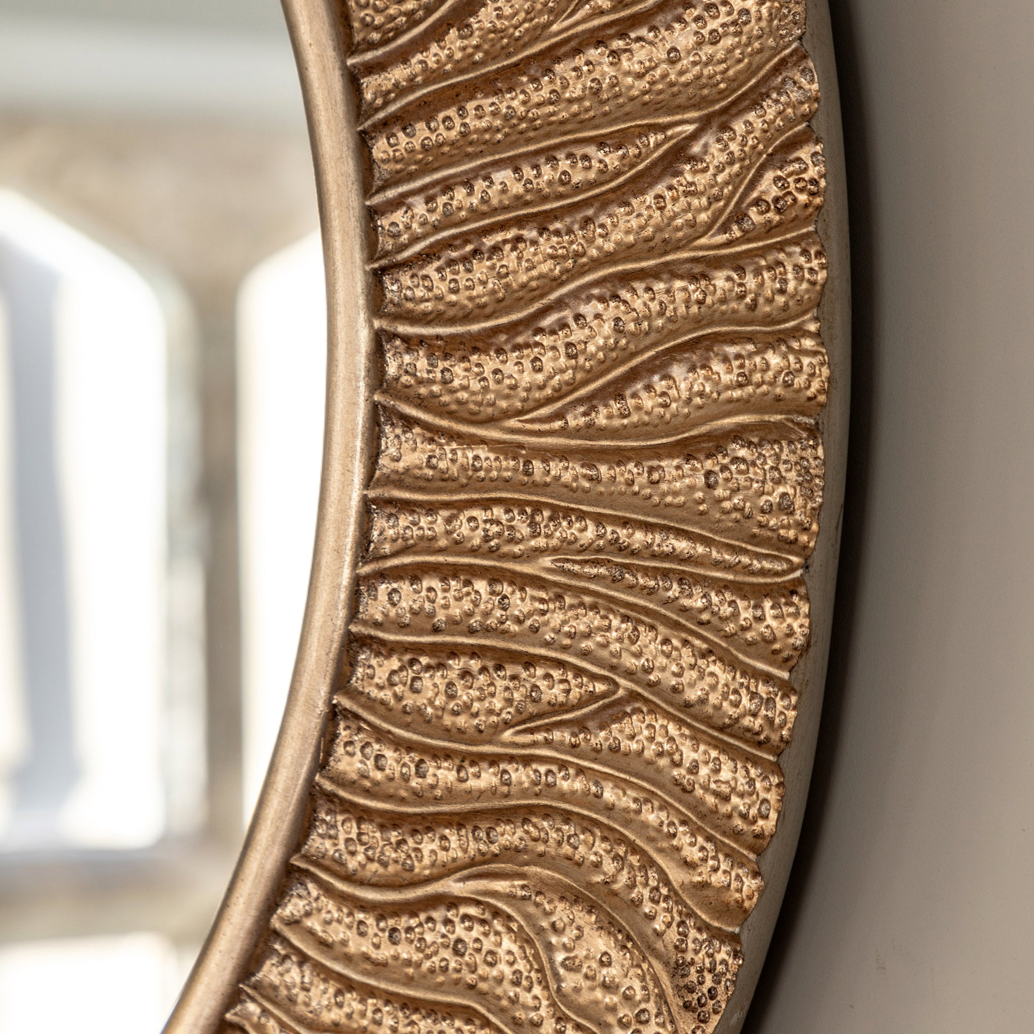 Manila Gold Wall Mirror