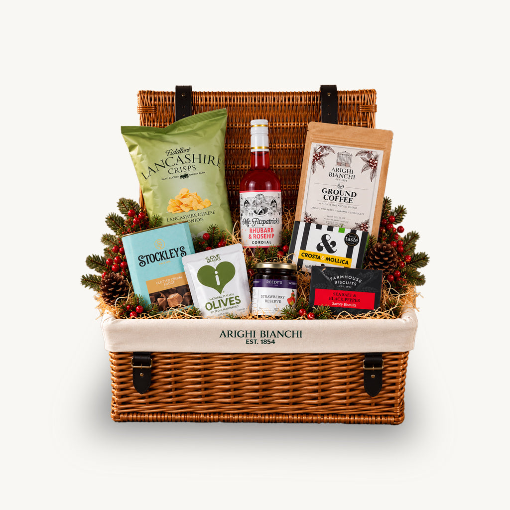 Arighi Bianchi Non-Alcoholic Medium Wicker Hamper