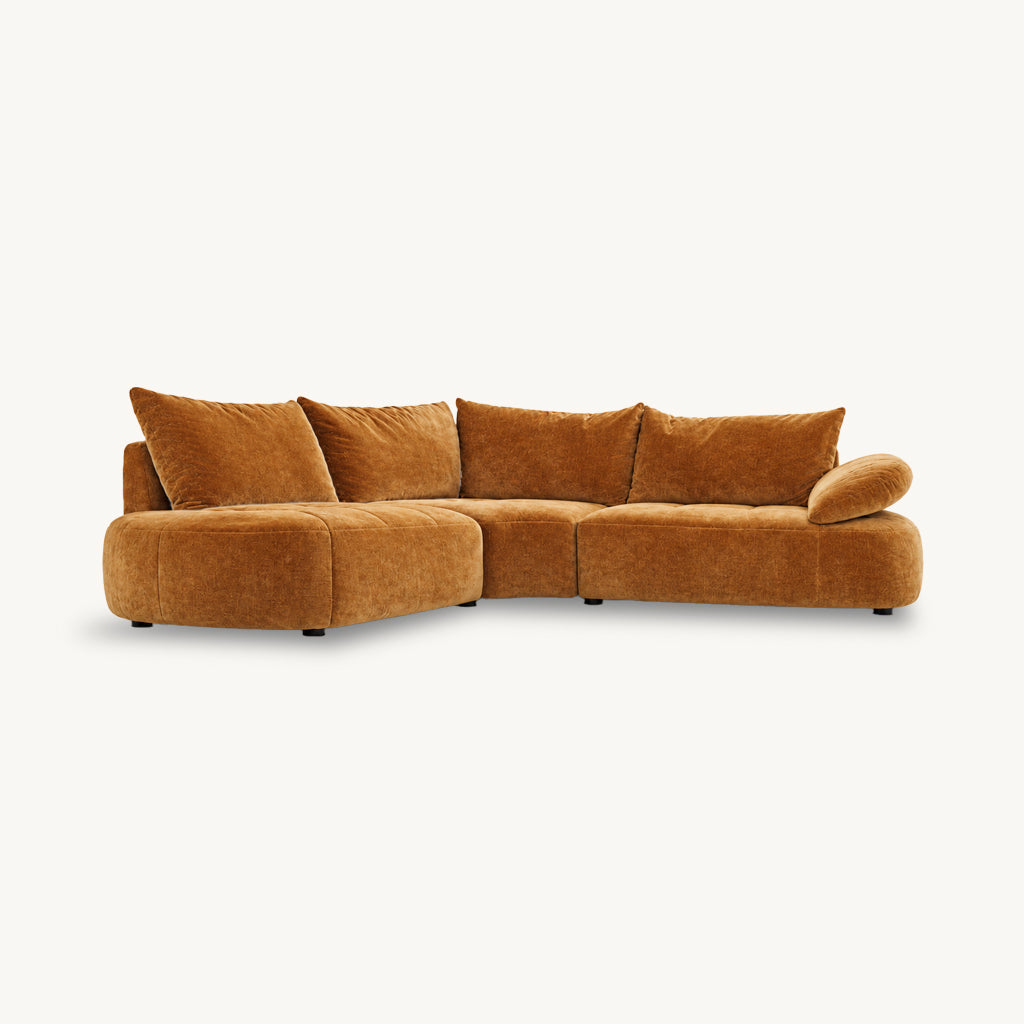 Mitzi Fabric Corner Sofa