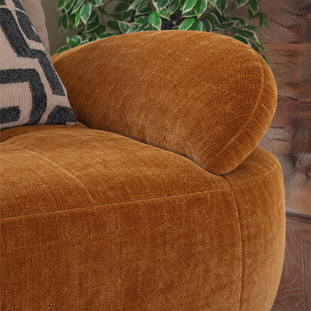 Mitzi Fabric Corner Sofa