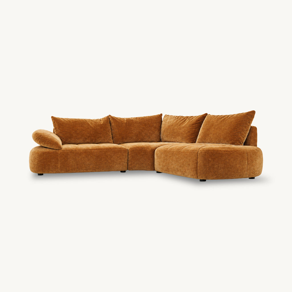 Mitzi Fabric Corner Sofa