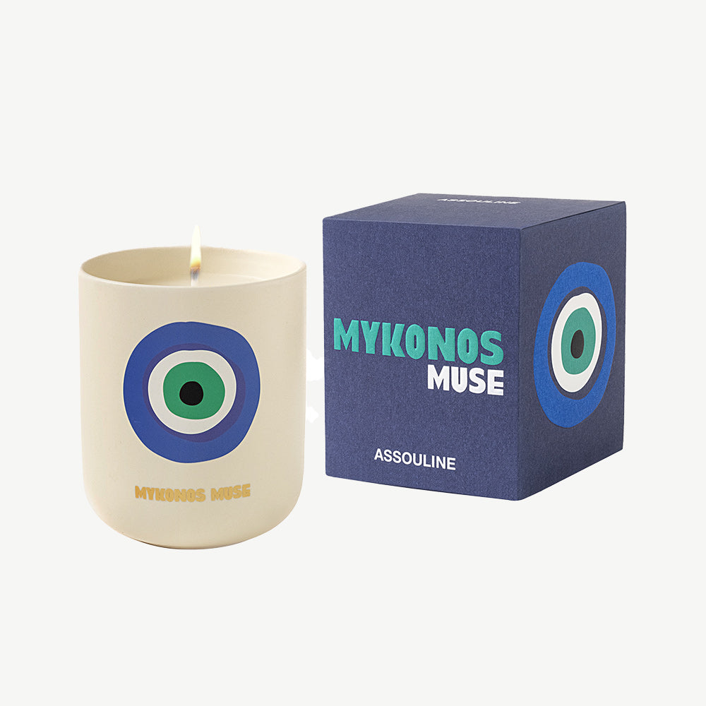 Assouline Mykonos Muse Soy Candle