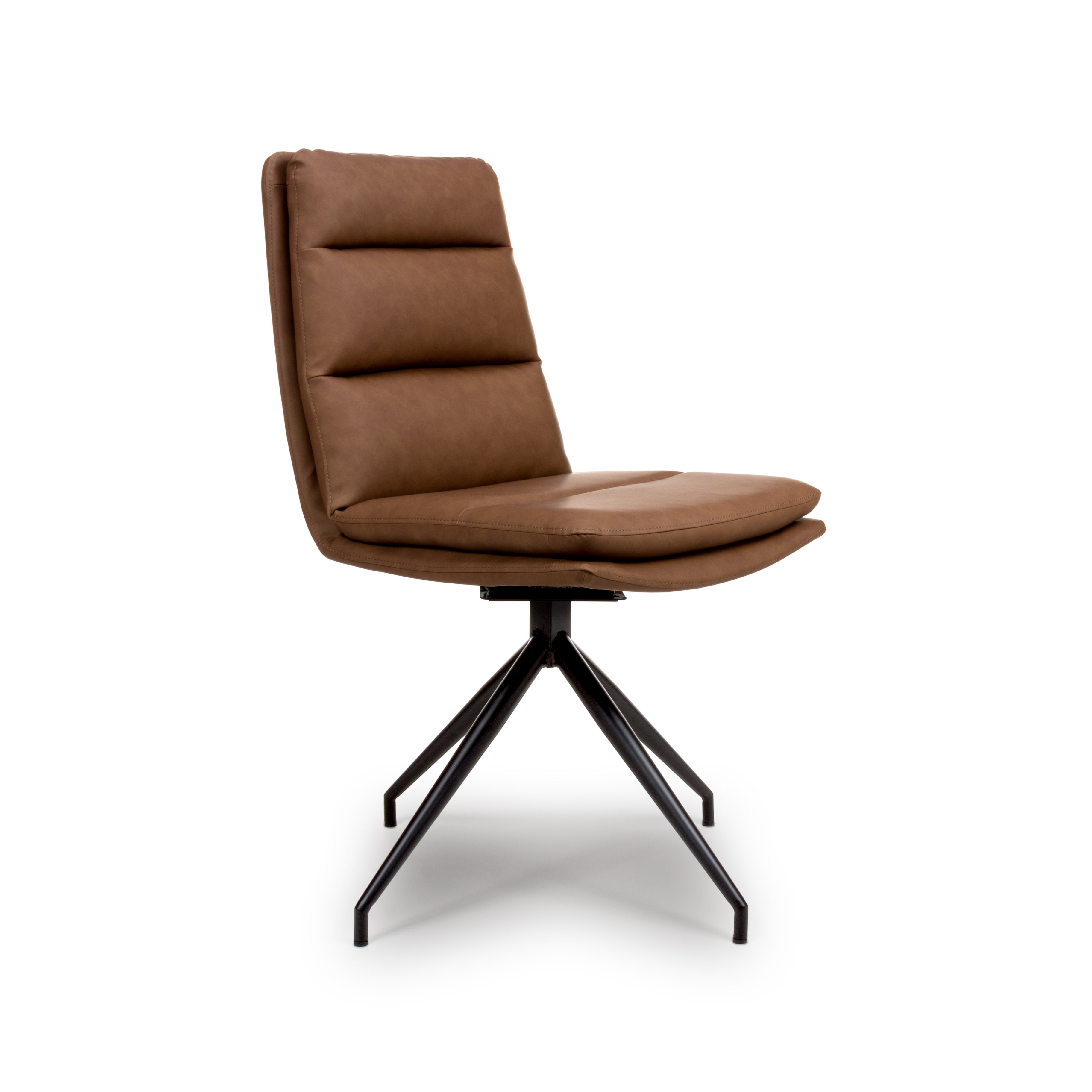 Bay Ridge Swivel Chair in Brown