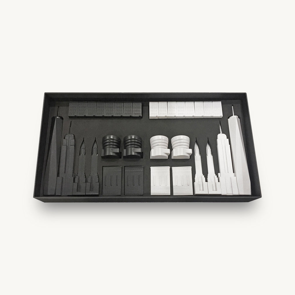 New York City Skyline Chess Set