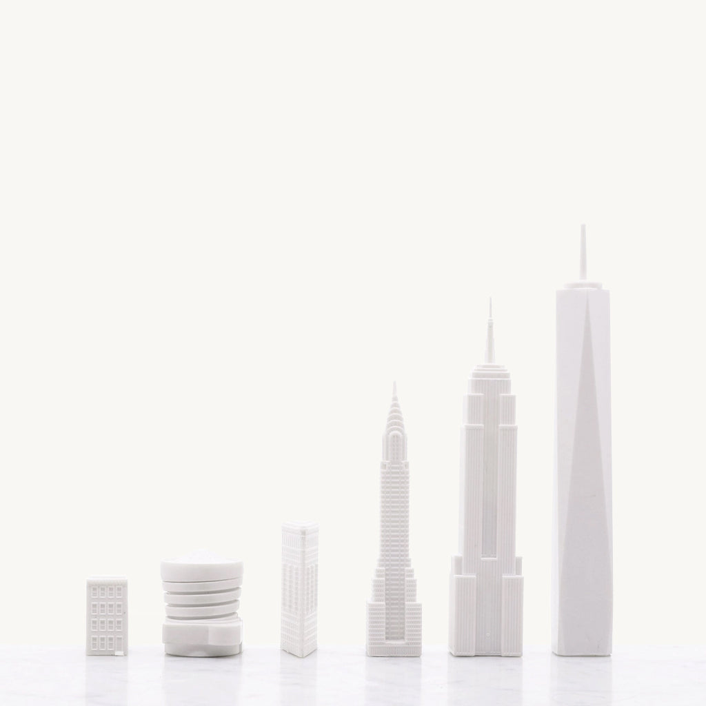 New York City Skyline Chess Set