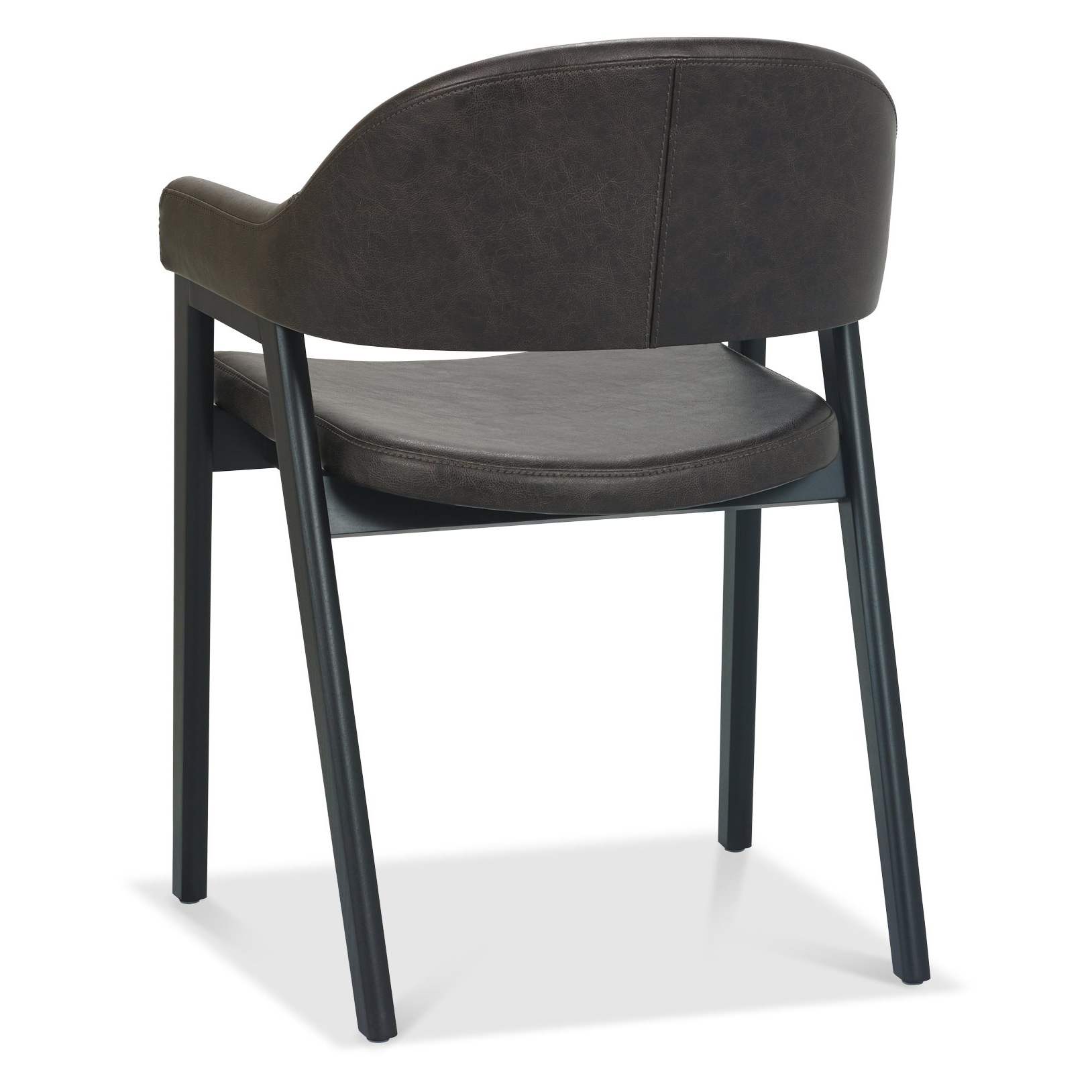 Highgate Peppercorn Armchair in Black